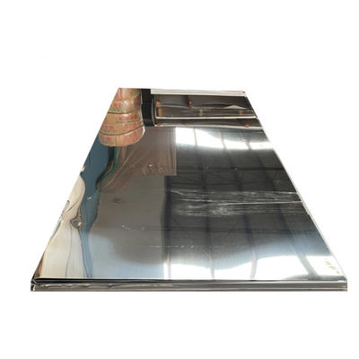 Plat polonais de feuille d'acier inoxydable de miroir de BA