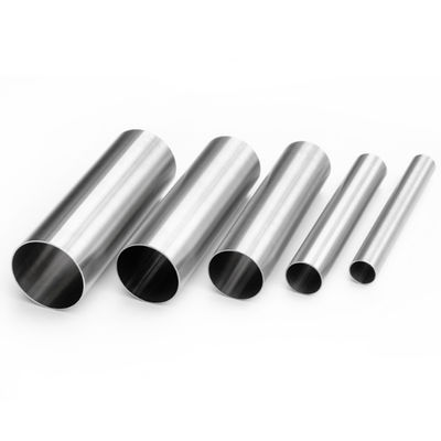 le tuyau rond 316 316L de l'acier inoxydable 304 304L a soudé la tuyauterie austénitique sans couture