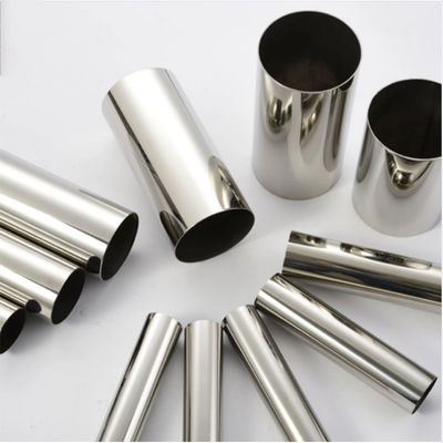 0.5mm-6mm 304 304L 316L 316ti 321 SS Tube rond 6m 10m 12m