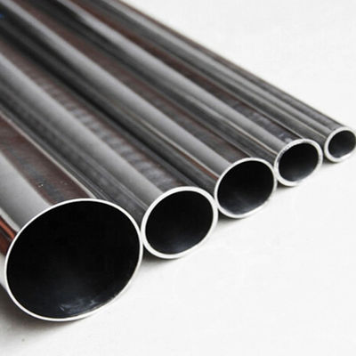 Tubes rondes en acier inoxydable laminées à froid à chaud de 0,5 mm à 6 mm soudés pour matériaux de construction