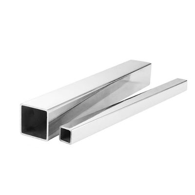 Tuyau rectangulaire TP321 TP316L d'acier inoxydable de TP304 TP304L