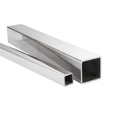 Tuyau rectangulaire TP321 TP316L d'acier inoxydable de TP304 TP304L