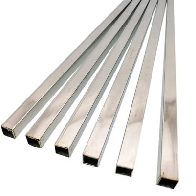 tube rectangulaire ASTM 201 de l'acier inoxydable 316L 316 304 304L