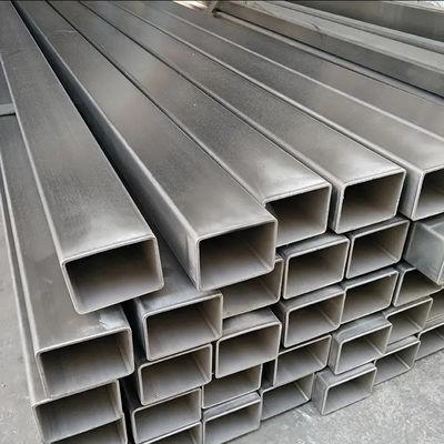 tube rectangulaire ASTM 201 de l'acier inoxydable 316L 316 304 304L