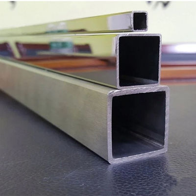 Tuyaux en acier inoxydable soudés en duplex AISI 201 304 316 316L 430 polissés par miroir