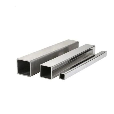 ASTM Hl Finition de tuyau en acier inoxydable carré Profil 201 202 316 miroir lumineux